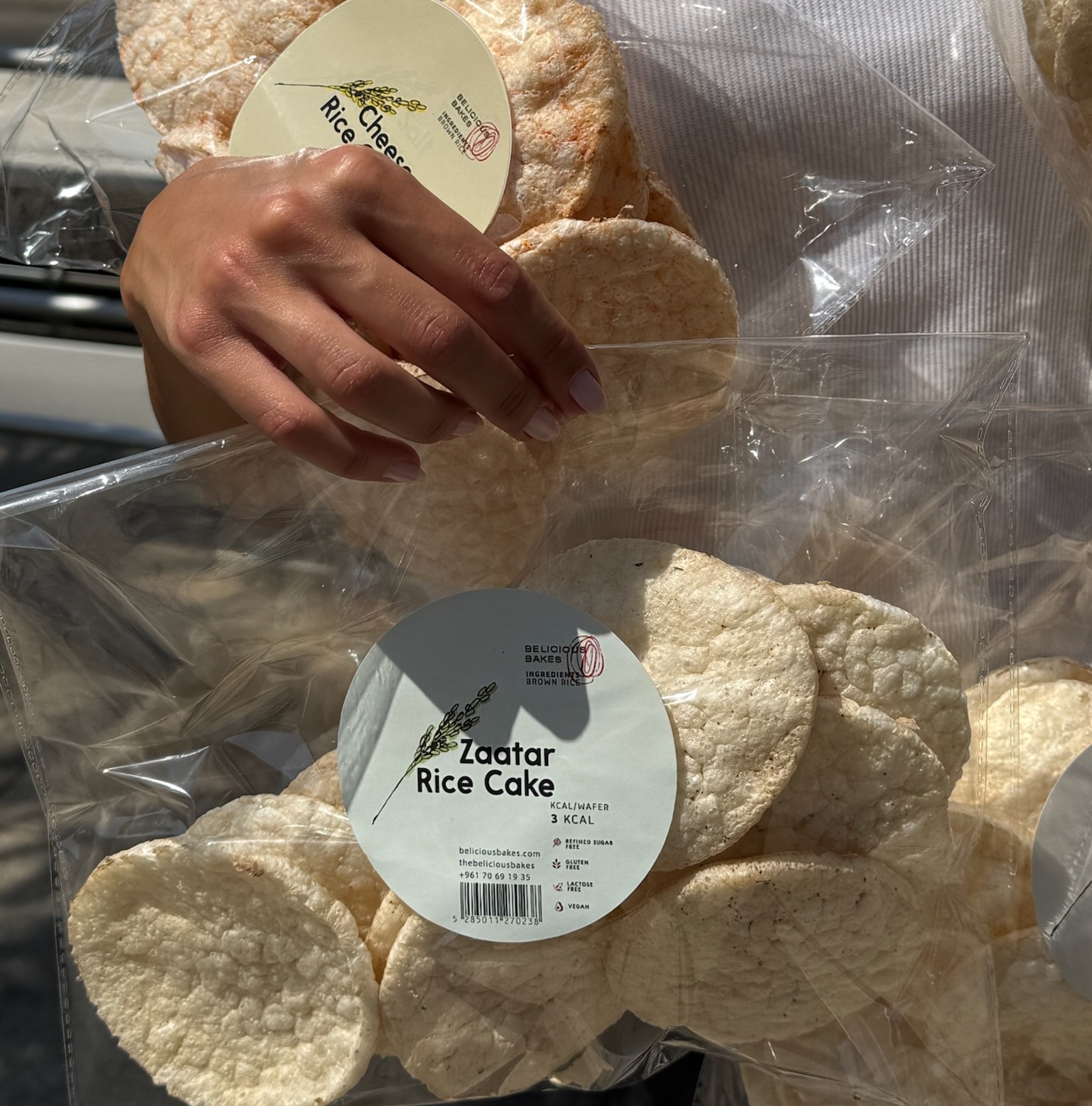 Zaatar Rice Cake